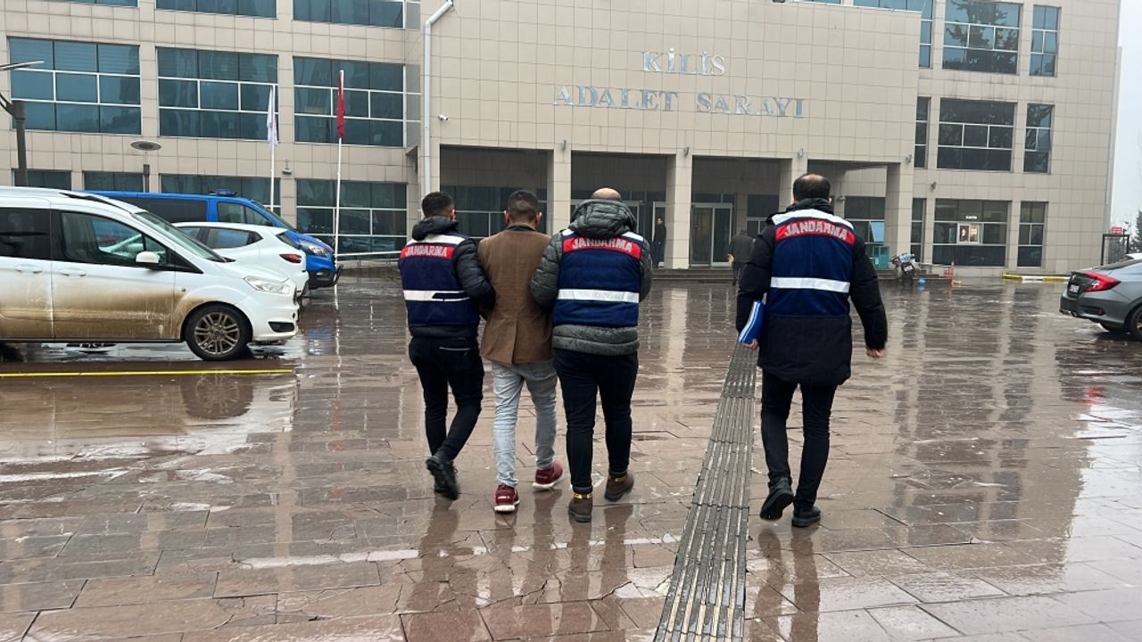 Kilis'te terör operasyonunda yakalanan şüpheli tutuklandı
