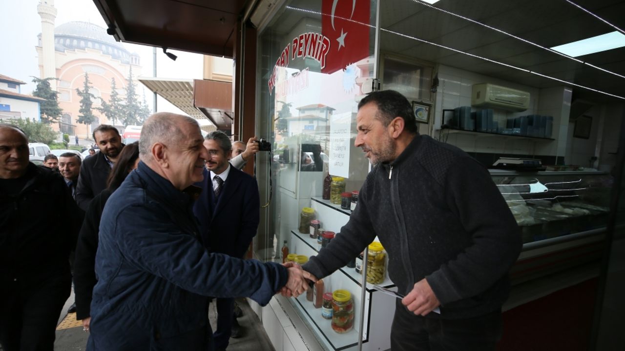 Zafer Partisi Genel Başkanı Özdağ, Kilis'te ziyaretlerde bulundu