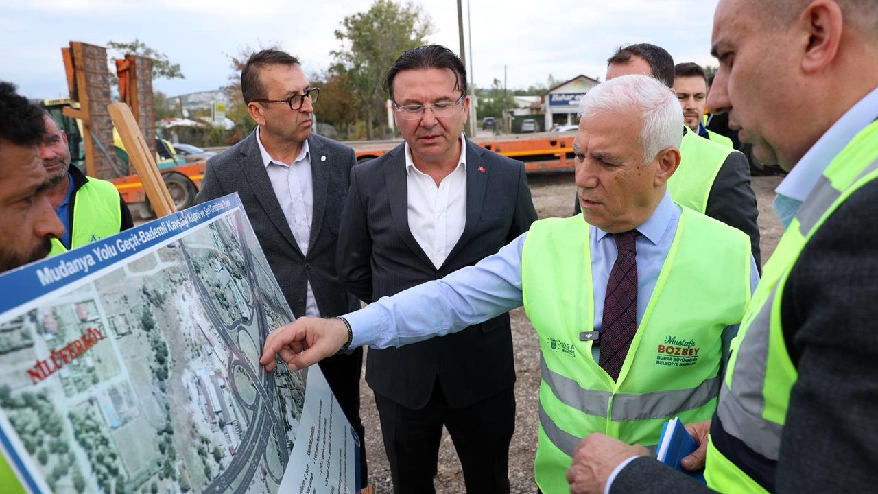 Bursa trafiğine nefes aldıracak köprüde sona doğru