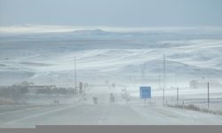 Ardahan ve Kars'ta kar ve tipi ulaşımı aksatıyor