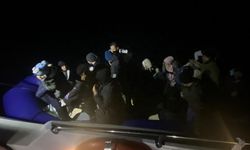 Bodrum açıklarında 35 düzensiz göçmen kurtarıldı, 19 göçmen yakalandı