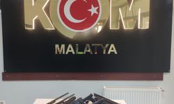 Malatya'da suç örgütlerine yönelik operasyonda 13 şüpheli yakalandı