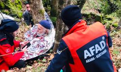 Karabük'te kaybolan Alzheimer hastası 1 gün sonra ormanlık alanda bulundu