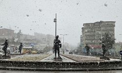 Çankırı'da kar yağışı etkisini sürdürüyor