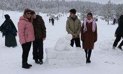 Kastamonu'daki 3. Yayla Kış Festivali'nde Filistinli çocuklar anıldı