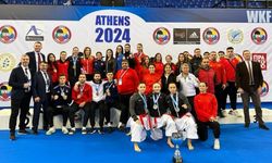 Milli sporcular, Karate 1 Serisi A Ligi Atina ayağında 7 madalya kazandı