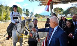 Zeytin fidanları toprakla buluştu