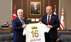 Başkan Bozbey’den KKTC Cumhurbaşkanı Ersin Tatar’a ziyaret