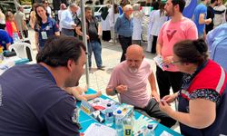 ‘Sağlık Sokağı’nda vatandaşa ücretsiz sağlık hizmeti