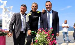Gemlik Körfezi’nde dalgıçlardan dip temizliği