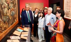 Usta ressam İbrahim Balaban’ın eserleri Bursalılarla buluştu