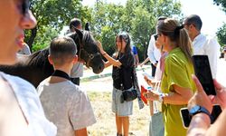 Bosnalı öğrenciler Osmangazi’de hayvan sevgisiyle buluştu