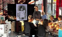 Nilüfer'de çocuklar Pancar Deposu'nda sanatla buluştu