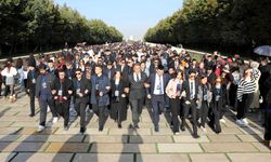 Bursalı gençler, Ata’nın huzuruna çıktı