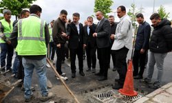 Şahin Biba'dan görev başındaki emekçilere ziyaret