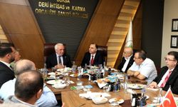 Başkan Şadi Özdemir sanayicilerle buluştu