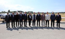 Bursa'da 30 Ağustos coşkusu gökyüzüne taşındı