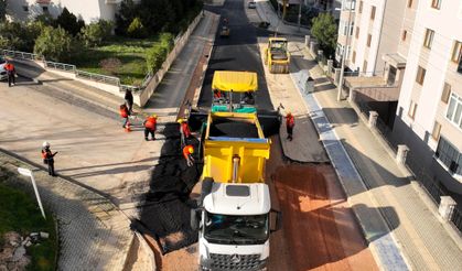 Tarihi projede asfalt çalışmaları hız kazandı