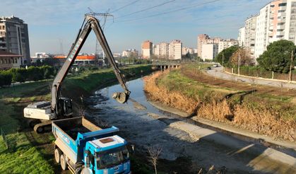 Bursa Büyükşehir’den dere temizliği