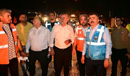 Bursa'daki yangın felaketine ‘Yıldırım’ müdahale