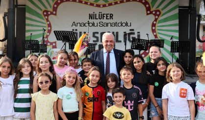 Nilüfer’in çocukları sanatla buluştu
