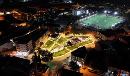 Alanyurt meydanı coşkulu törenle hizmete açıldı