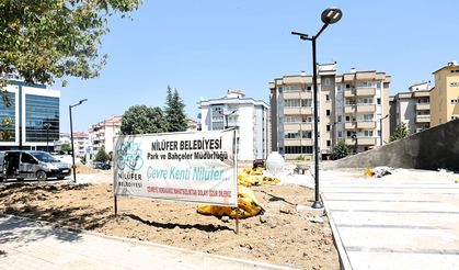 Nilüfer’e 7 yeni park kazandırılıyor