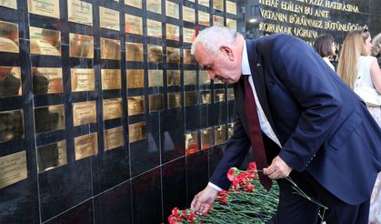 Nilüfer’de şehitlerin hatırası Şehitler Anıtı ve Nilüfer Şehitlik Parkı’nda yaşatılacak