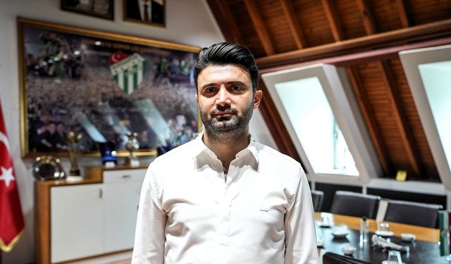 Enes Çelik: "Benim kafamdaki Bursaspor, Avrupa'da"