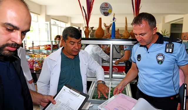 Okulların açılmasıyla birlikte kantin denetimleri başladı