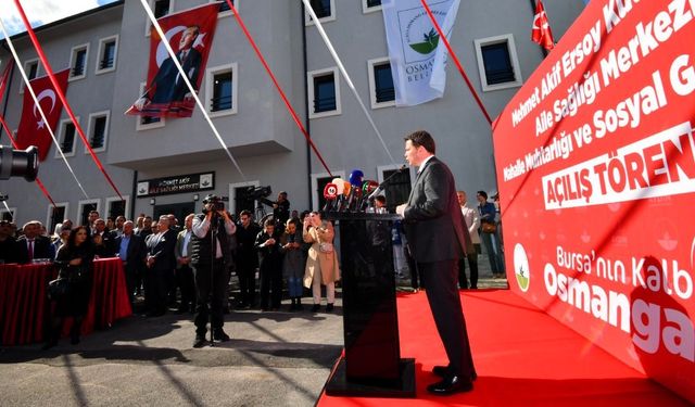 Osmangazi Belediyesi, Mehmet Akif Hizmet Binası'nı hizmete açtı