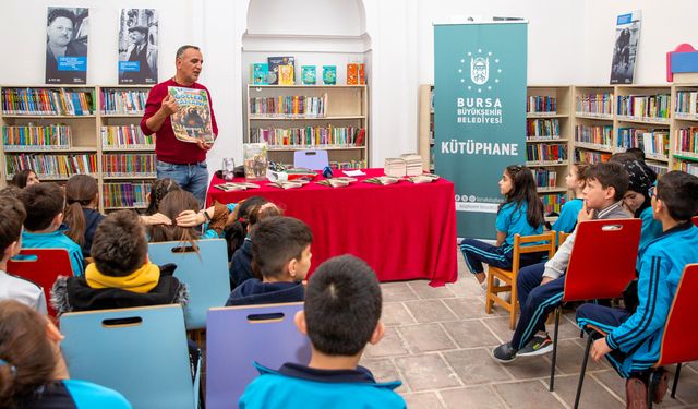 Bursa'da minik okurlara kitap bilinci aşılandı