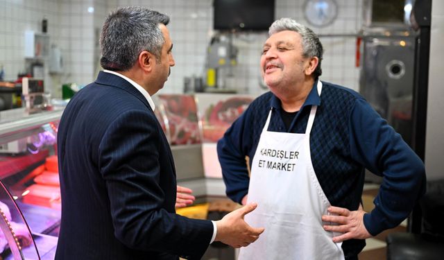Başkan Yılmaz, komşu ziyaretinde