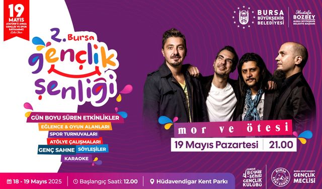 19 Mayıs, Bursa Büyükşehir’le doyasıya kutlanacak