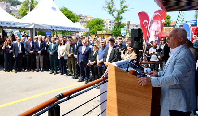 BUDO İskelesi modern yeni yüzüyle hizmete girdi