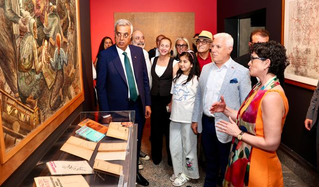 Usta ressam İbrahim Balaban’ın eserleri Bursalılarla buluştu