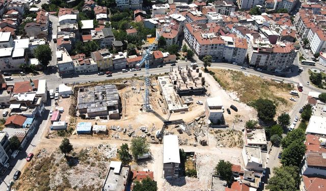 Yıldırım Davutkadı Mahallesi'nde yeni bir yaşam alanı yükseliyor