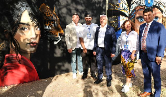 Gençler, Graffiti Şenliği ile kente renk kattı