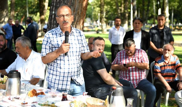 Başkan Aydın: “Makamlarda oturarak sorunları gözlemlemek mümkün değil”