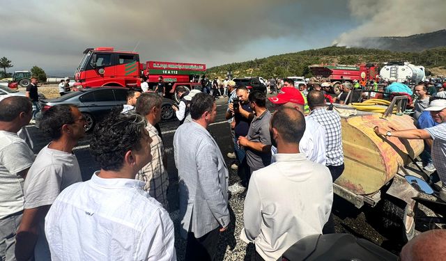 Başkan Aydın: “Yangın ciğerlerimizi kül etti”