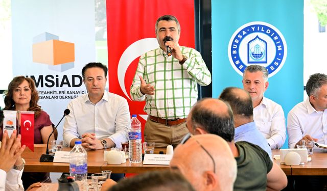 Başkan yılmaz, İMSİAD üyeleriyle buluştu