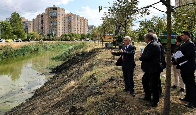 Sel riskine karşı derelerde temizlik seferberliği