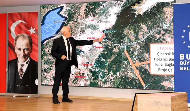Başkan Bozbey: “Bursa’nın susuz kalmaması için çalışıyoruz”