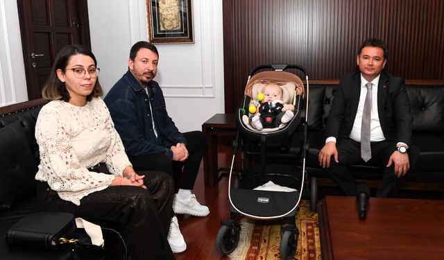 Başkan Aydın’dan SMA hastası Çağan Ata Baran’a destek çağrısı