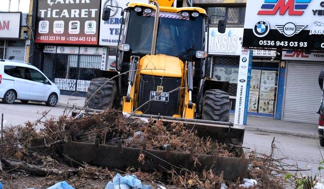 Nilüfer Belediyesi’nden Beşevler Sanayi Sitesi’nde kapsamlı temizlik