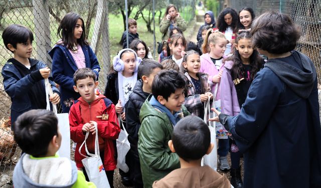 Minik kaşifler Leylek Göl Evi’nde