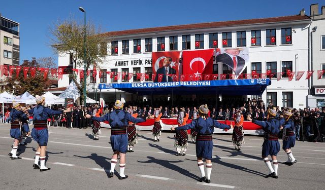 Bursa’da Cumhuriyet Bayramı coşkusu