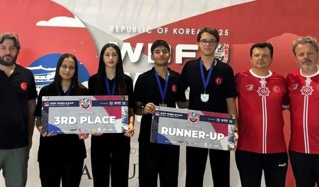 Yıldırımlı sporcudan tarihi başarı