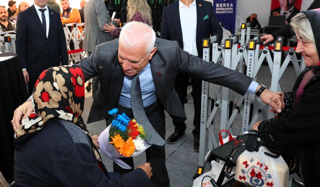 Başkan Bozbey: “Bursa’ya hizmet etmek bizim için onurdur”