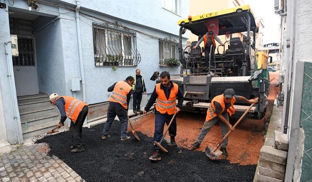 Osmangazi’de eski asfaltlar yenileniyor